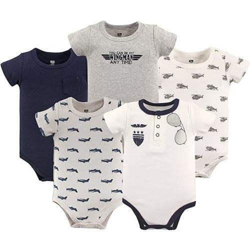 Hudson Baby Baby Cotton Bodysuits