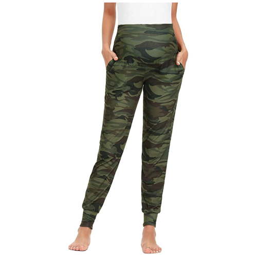Awdenio Women's Maternity Jeans Pants Solid Color Casual Pants Stretchy Comfortable Lounge Pants