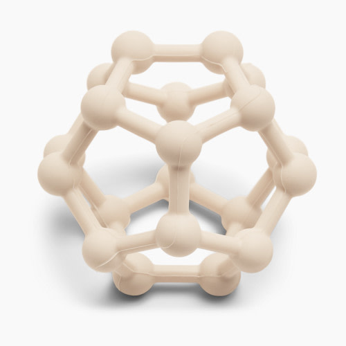 AEIOU Atom Silicone Teether Toy - Oat