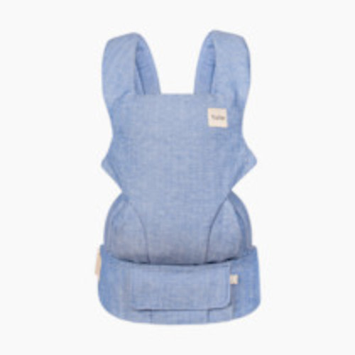 Tula Explore Linen Carrier - Ocean