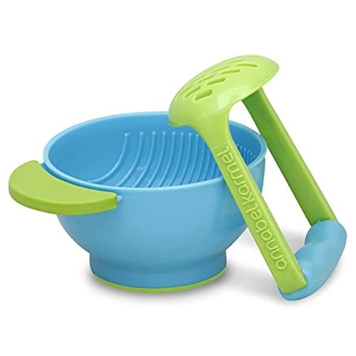 NUK Mash and Serve Bowl, Bowls, 1 Count, Acrylic - 2 Piece Set