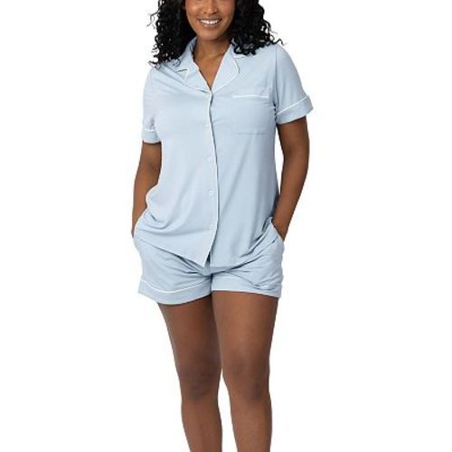 Maternity Kindred Bravely Clea Short Sleeve Pajama Top & Pajama Shorts Set