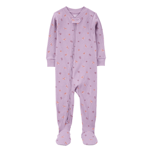 Baby 1-Piece Butterfly Thermal Footie Pajamas - Carter's | Carter's