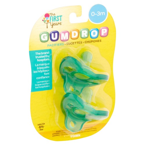 The First Years Gumdrop Pacifier Wipes 40 Count - Parents' Favorite
