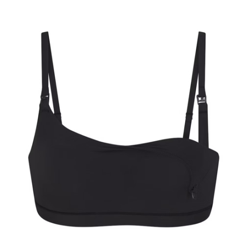 FITS EVERYBODY MATERNITY NURSING SCOOP BRALETTE | ONYX