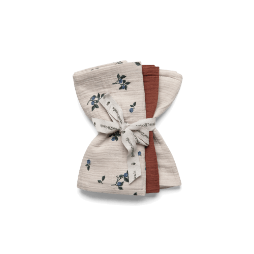 Muslin Burp Cloths 3 pcs