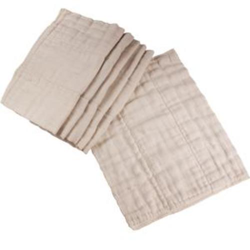 Oso Cozy Infant Unbleached Cotton Prefolds