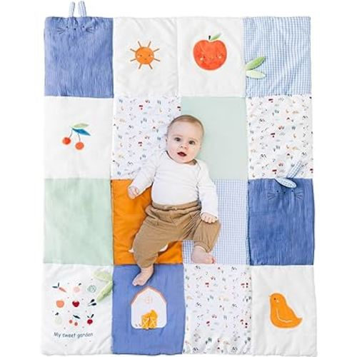 Baby Floor Play Mat Foldable | Kids Outdoor Play Mat | Interactive Toys Non Slip Washable Padded Baby Play Mat for Kids| Activity Play Mat for Baby | Kids Play Mat for Babies | Tummy Time Play Mat