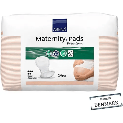 Abena Premium Maternity Pads, Super Absorption, 14 Count