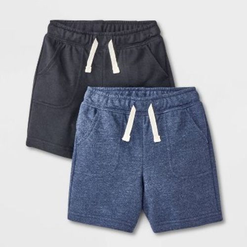 Toddler Boys' 2pk Knit Shorts - Cat & Jack™