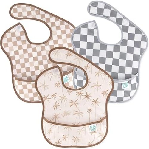 Bumkins Bibs for Girl or Boy, SuperBib Baby and Toddler for 6-24 Months