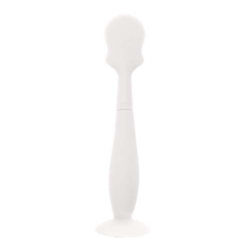 Cutter Baby Spatula Silicone Nappy Rash Applicator with Suction Cup Soft Brush for Gentle Baby Care