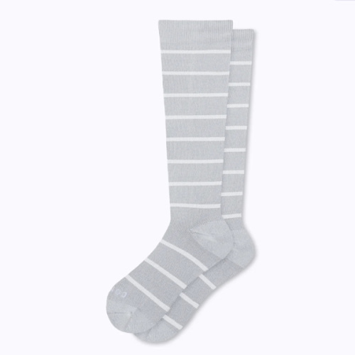 Knee-High Compression Socks – Stripes