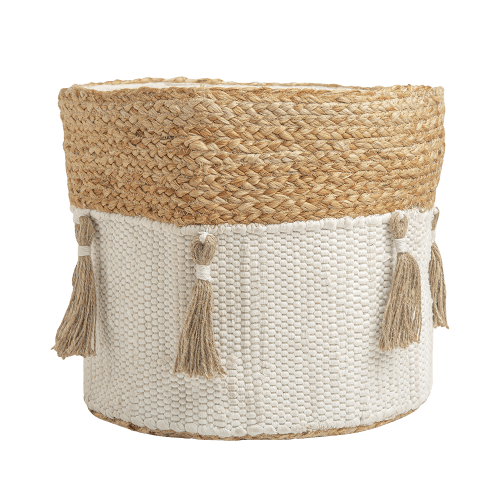 Cotton + Jute Storage Bin