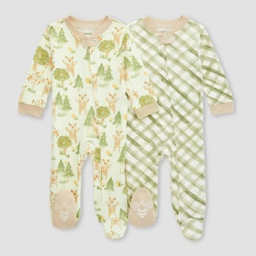 Burt's Bees Baby® 2pc Beary Fun Forest Sleep & Play, Size: 0-3M