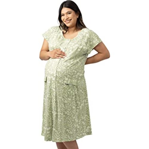 Kindred Bravely Universal Labor and Delivery Gown | 3 In 1 Labor, Delivery, Nursing Gown for Hospital