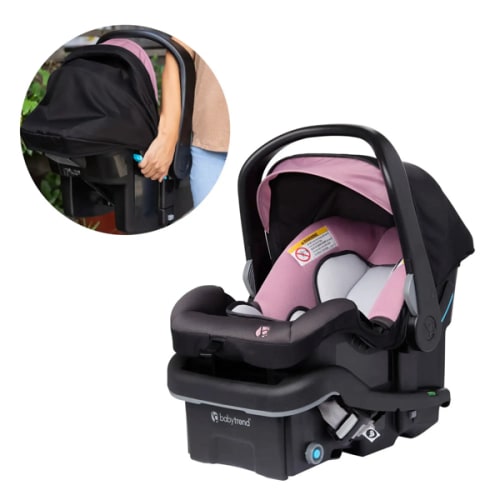 Baby Trend EZ-Lift™ PRO Infant Car Seat | No-Twist Indicators on Harness and Adjustable Canopy