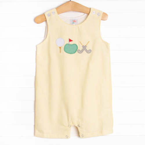 Fairway Fun Applique Jon Jon, Yellow – Stitchy Fish