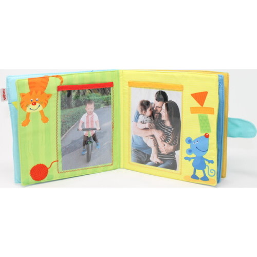 Playmates Soft Fabric Baby Photo Album - HABA | Maisonette