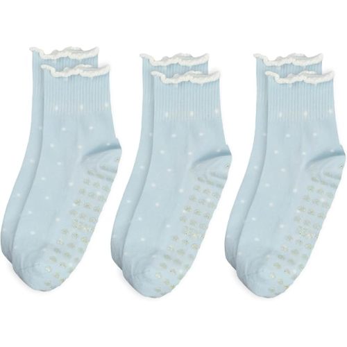 Cute Polka Dot Yoga Socks for Women – Fits US Sizes 5-9 – Perfect forYoga, Pilates, Barre, and Dance