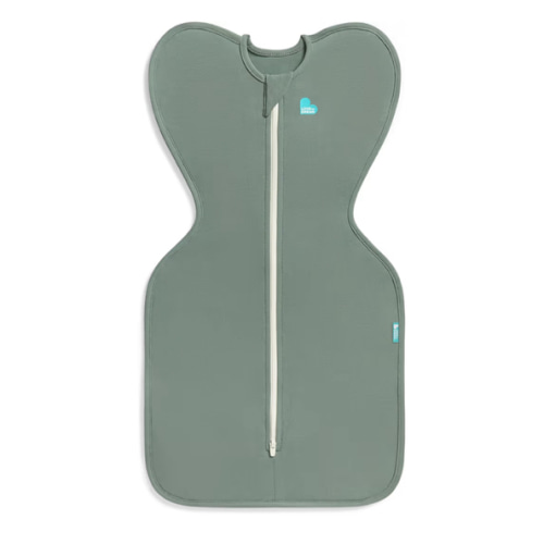 Love to Dream Swaddle UP, Baby Sleep Sack, Self-Soothing Swaddles for Newborns, Improves Sleep, Snug Fit Helps Calm Startle Reflex, New Born Essentials for Baby, 1.0 TOG, 5-8.5 lbs, Deep Olive