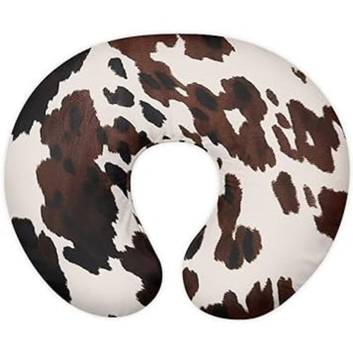 Brown Cow Print Breastfeeding Pillow Slipcover for Baby Nursing Pillow Cover Cuddle Pillow Slipcover Detachable Nursing Pillow Protective Baby Feeding Baby Essentials