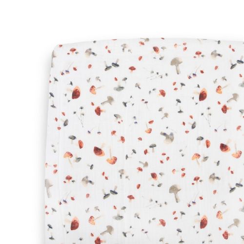Little Unicorn Cotton Muslin Crib Sheet - Unicorn Stripe