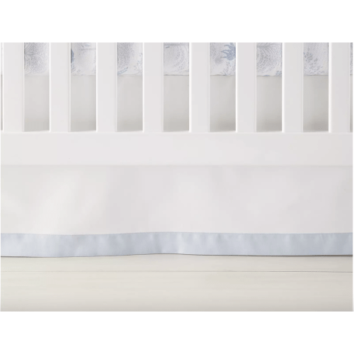 Border Frame Crib Skirt | Serena and Lily