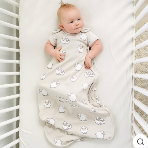 4 Season® Ultimate Baby Sleep Bag, Merino Wool & Organic Cotton, Sheep