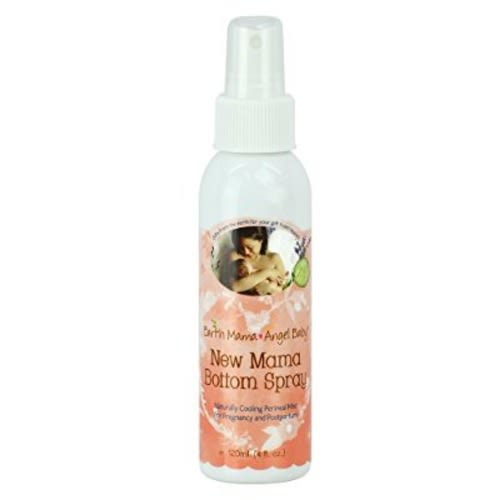 New Mama Bottom Spray, Naturally Soothing, Safe for Pregnancy and Postpartum (4 Fl. Oz.) - 4 OZ