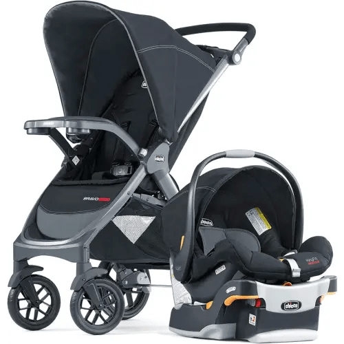 Chicco Bravo Sport Trio Travel System - Iron | Black