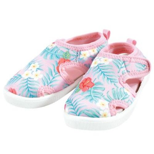 Hudson Baby Infant, Toddler and Kids Girl Sandal and Water Shoe, Hawaiian Print, 11 Little Kid