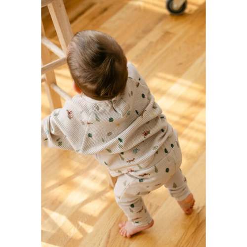 Organic Cotton Waffle Leggings, Camping - Dear Hayden | Maisonette