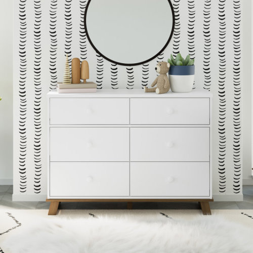 Storkcraft Modern 6 Drawer Double Dresser & Reviews | Wayfair