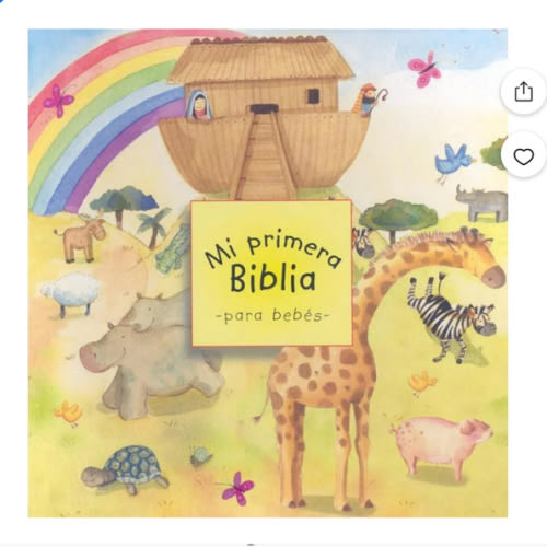 Mi Primera Biblia Para Bebés (Board Book)