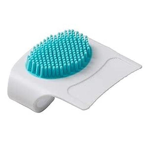 Amazon.com : Safety 1st Cradle Cap Brush and Comb , White/Blue : Baby