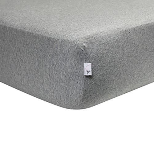 Burt's Bees Baby® Organic Cotton Jersey Fitted Crib Sheet in Grey