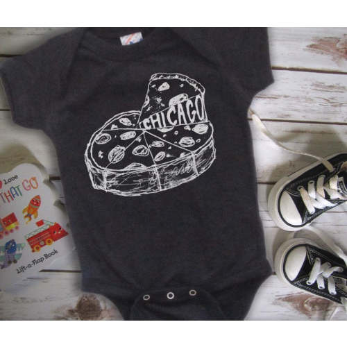 Chicago Pizza Bodysuit