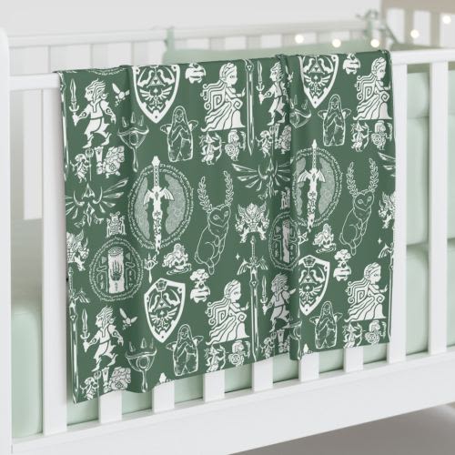 Tears of the Kingdom Baby Swaddle Blanket, Legend of Zelda Baby Blanket, Hyrule Kingdom Infant Wrap, Triforce Cloth Wrap