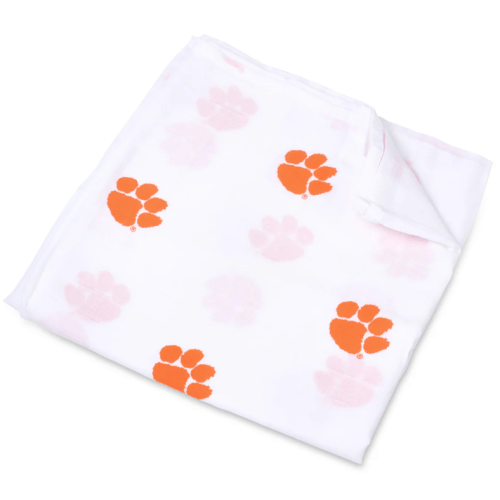 Clemson University Swaddle Blanket – Three Little Anchors