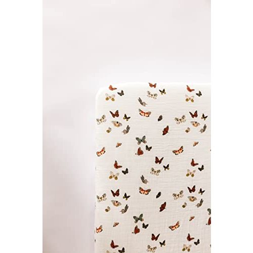 Clementine Kids Crib Sheets (Butterfly)
