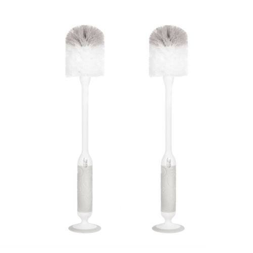 Ubbi Deluxe Baby Bottle Brush - 2pk - Gray