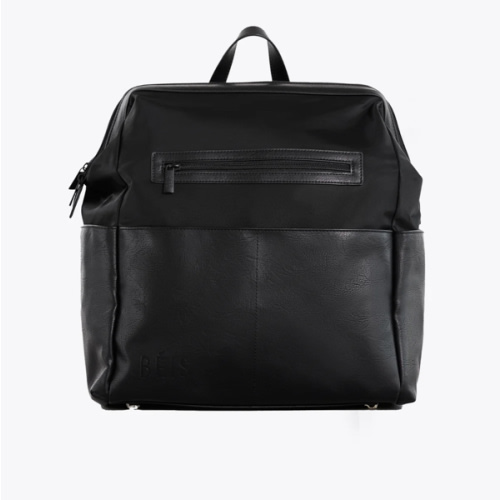 BÉIS 'The Diaper Backpack' in Black - Black Diaper Bag & Diaper Backpack