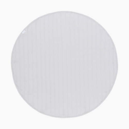 Quilted Cotton Reversible Playmat - Stone Stripes
