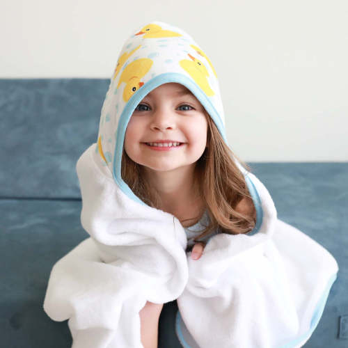 Bamboo Hooded Towel | Rubber Ducks