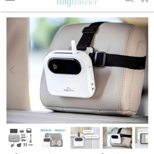 Tiny Traveler AI 1080P Baby Monitor Portable Charger + Travel Kit