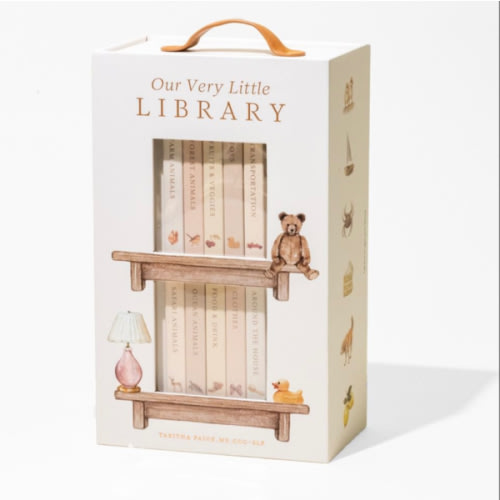 Our Very Little Library Board Book Set: A Foundational Language Vocabulary Board Book Set for Babies (Tabitha Paige Children's Book Series)