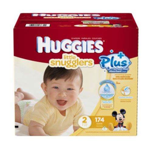Huggies® Little Snugglers Plus Diapers Size 2 174ct