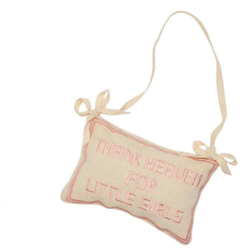 Thank Heaven Embroidered Pillow Door Hanger – The Giftologist