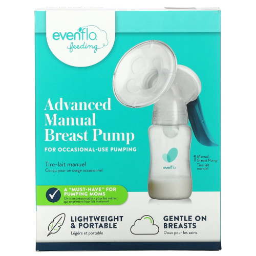Evenflo Advanced Manual Breast Pump HSA/FSA Eligible